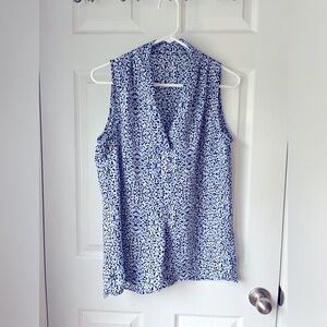 Loose Flowy Print Blouse